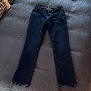 GAP Dark Blue Straight Leg Tall Length Women's Jeans